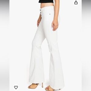 Re‎ Generation/Celebrity Pink flower mid rise flare jeans‌‌‌‌